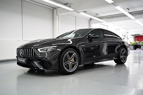 MERCEDES-AMG GT 63 S - 4MATIC+ -315 km/h 2022-FACELIFT / AMG NIGHT PAKET / performance abags-Exhaust - Markeli-Automobile-München