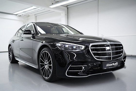 MERCEDES-BENZ S 400 d 4matic - amg line EXKLUSIV-PAKET / AMG 20 ZOLL-INCH / HINTERACHSLENKUNG - Markeli-Automobile-München