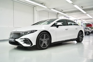 Bild 0: Mercedes-Benz EQS 450 4Matic-4X4-AMG L. amg line & PREMIUM-PLUS-PAKET / MANUFAKTUR  / WÄRMEPUMPE