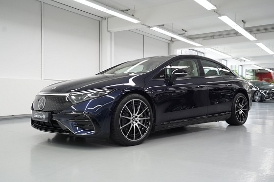 Mercedes-Benz EQS 580 4Matic-AMG STYL AMG STYLING + LEDER NAPPA + AMG 21 ZOLL/INCH + NIGHT PAKET / - Markeli-Automobile-München
