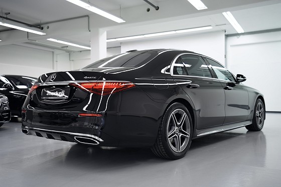 Mercedes-Benz S 350 d 4Matic lang-AMG AMG line - voll/full - DRIVE PILOT - chauffeur paket. - Markeli-Automobile-München