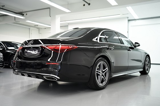 Mercedes-Benz S 450 4Matic lang Benzin/petrol - voll/full - amg line - chauffeur paket. - Markeli-Automobile-München