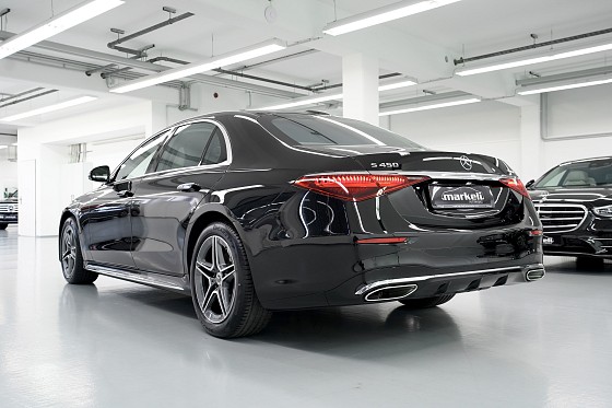 Mercedes-Benz S 450 4Matic lang voll/full - amg line - dRIVE PILOT - BENZIN/PETROL. - Markeli-Automobile-München