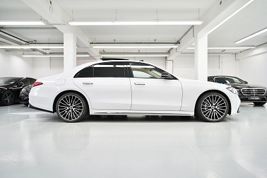 Bild 0: Mercedes-Benz S 450 d 4Matic Long diesel - amg line - amg 21 Zoll/inch -  manufactur / leder nappa