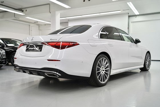 Mercedes-Benz S 580-V8-4Matic Lang 2024 - AMG LINE - EXKLUSIV & CHAUFFEUR PAKET - EXECUTIVE SITZ. - Markeli-Automobile-München