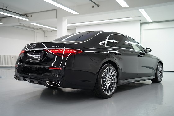 Mercedes- Benz S 580-V8-4Matic lang ! AMG LINE ! exklusiv paket ! tv ! exklusiv leder ! TV ! . - Markeli-Automobile-München