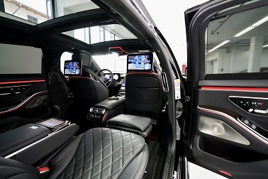 Bild 1: mercedes-benz s 500 4matic lang - VOLL exklusiv & amg & night-paket + standheizung +tv ++
